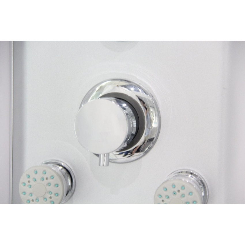 Душевая кабина Orans 86150S0 90x90x220 профиль белый, стекло прозрачное