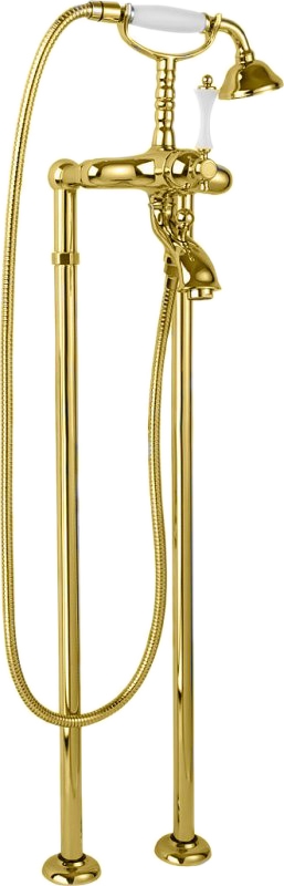 Смеситель для ванны Cezares Margot MARGOT-VDP-01-Bi Хром/белый