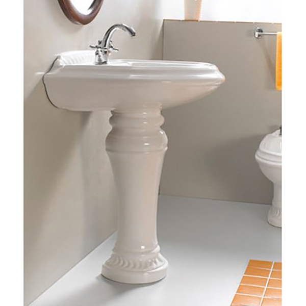 Раковина подвесная 70см Cezares King Palace CZR-395-T белый