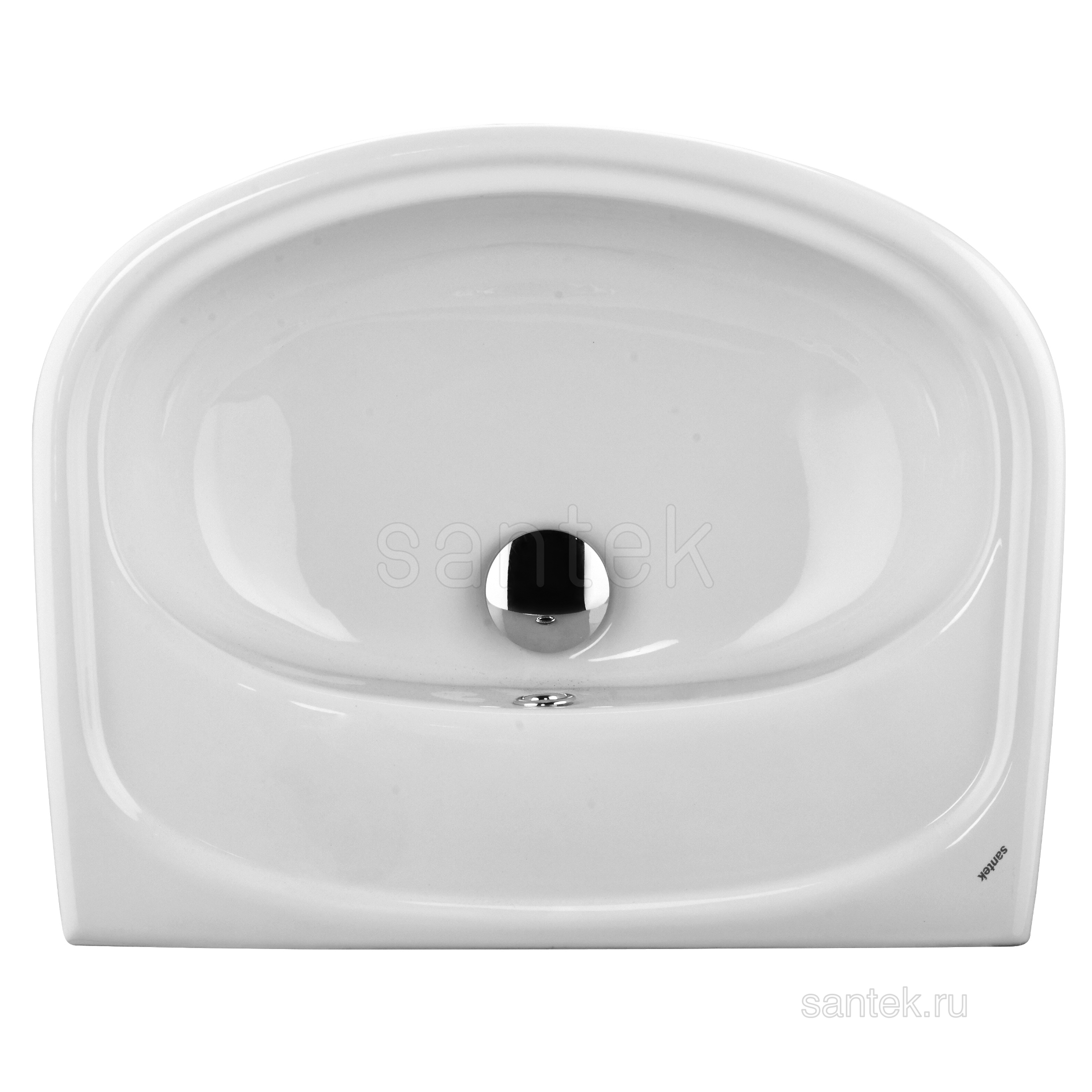 Раковина Santek Анимо 50 без отверстия под смеситель 1WH110493