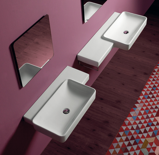 Раковина Simas Flow FL 03 Белая