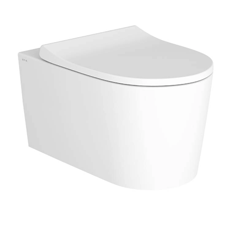Унитаз подвесной безободковый Vitra Nest QuantumFlush 7870B403-0075 без сиденья