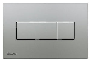 Кнопка смыва Ravak Chrome X01456 хром матовый
