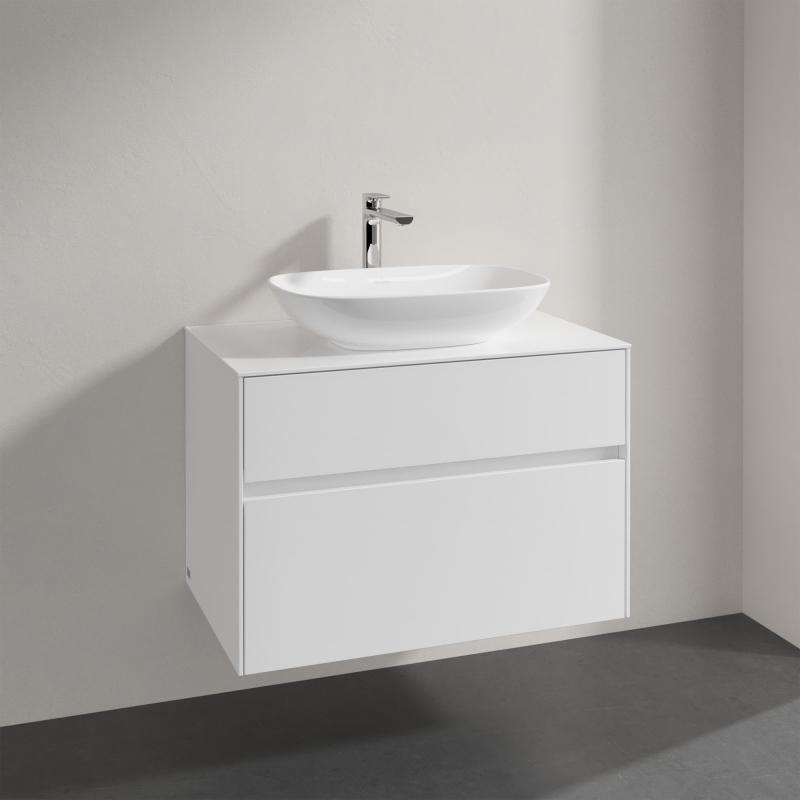 Раковина накладная 56см Villeroy & Boch Loop & Friends 4A490001 белый