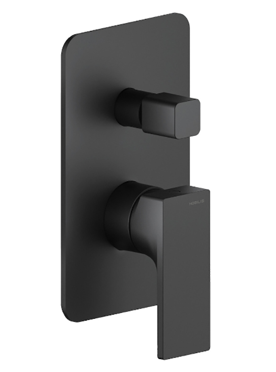 Смеситель для душа Nobili Seven SE124100BM черный матовый