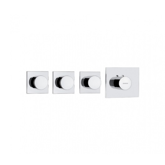 Термостат для душа на 3-6 потребителей Bossini Outlets Z031205.030 хром