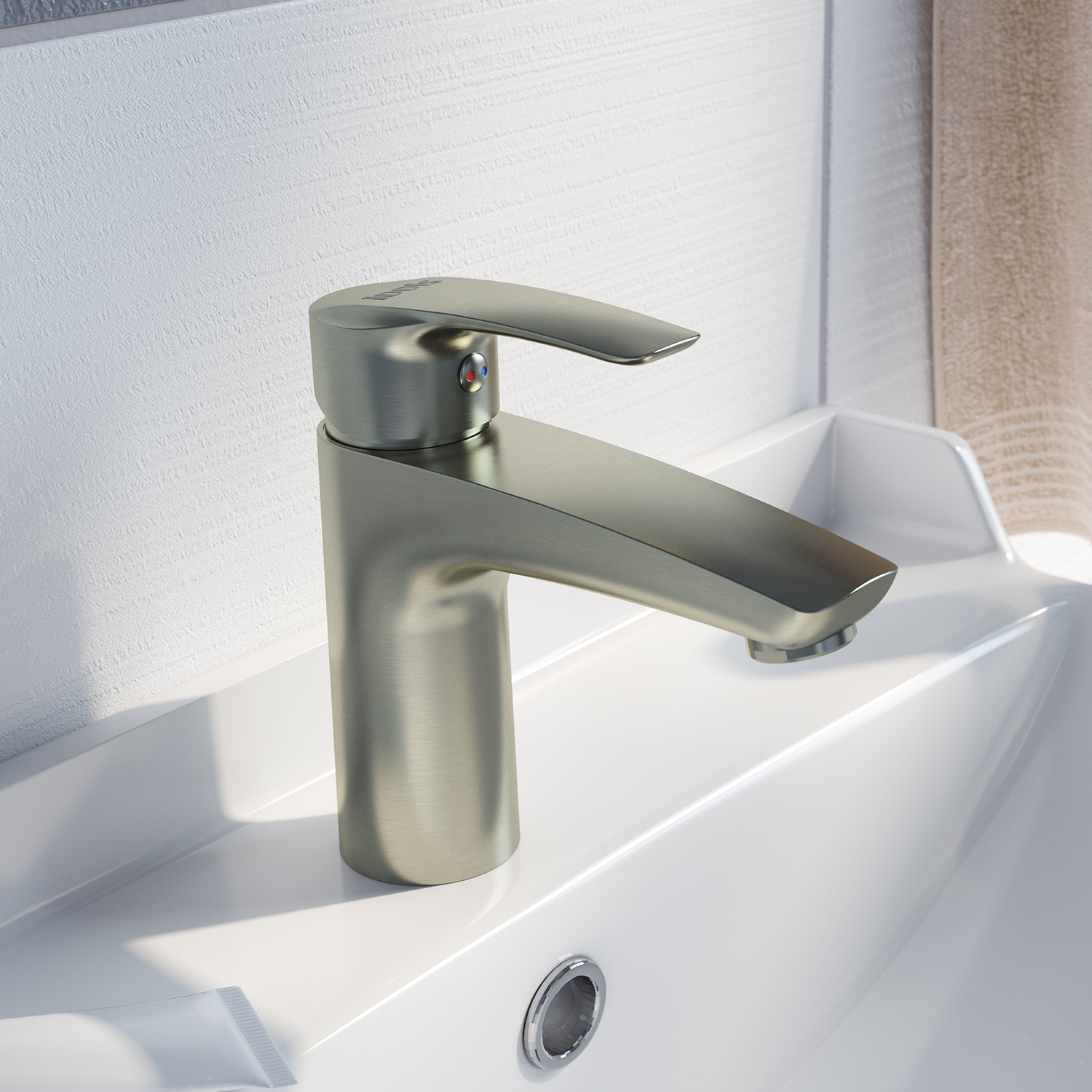 Смеситель для раковины IDDIS Ray RAYBN00i01 сатин