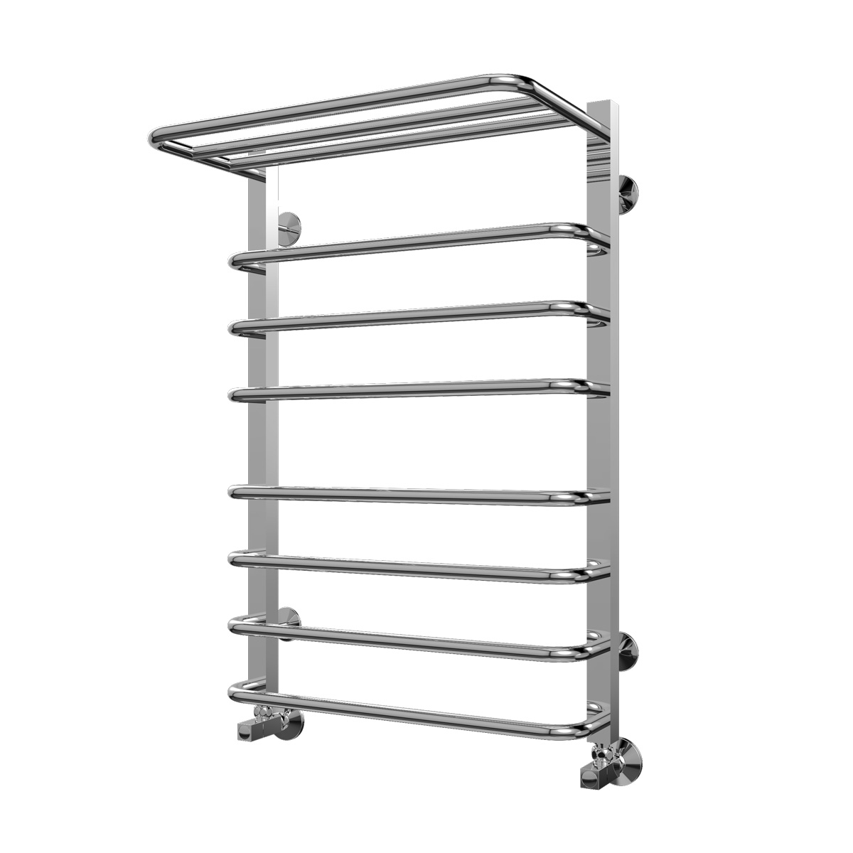 Полотенцесушитель водяной Terminus Арктур П8 500x796 с полкой