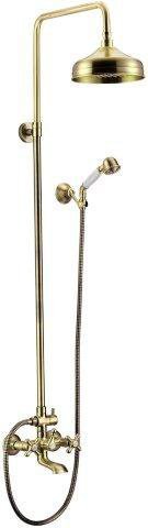 Душевая стойка Cezares RETRO-CVD2-02 бронза