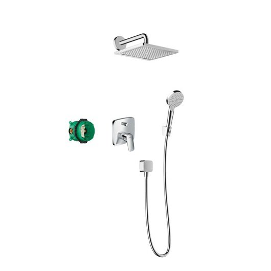 Встраиваемая душевая система Hansgrohe Crometta E 27957000 хром