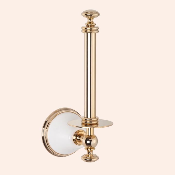 Держатель туалетной бумаги TW Harmony TWHA119bi Хром/белый