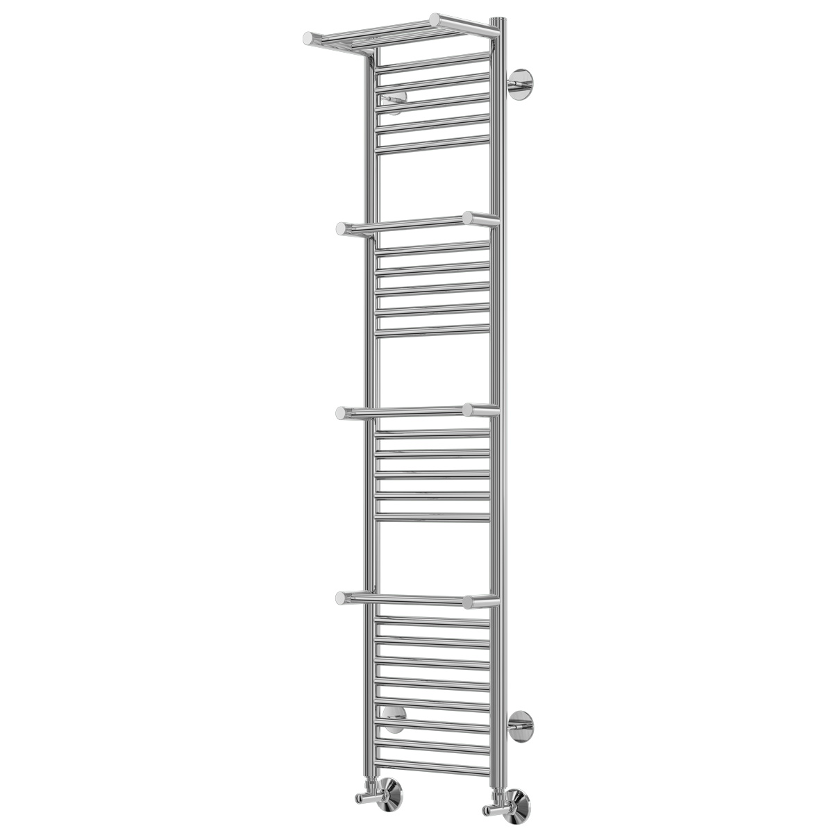 Полотенцесушитель водяной Terminus Аврора П27 300x1390 с четырьмя полками