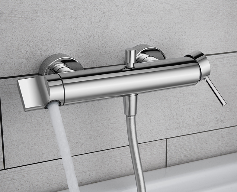 Смеситель для ванны с душем Vitra Origin A42619 хром