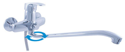 Смеситель Rav Slezak Kongo K052.5/1 Хром