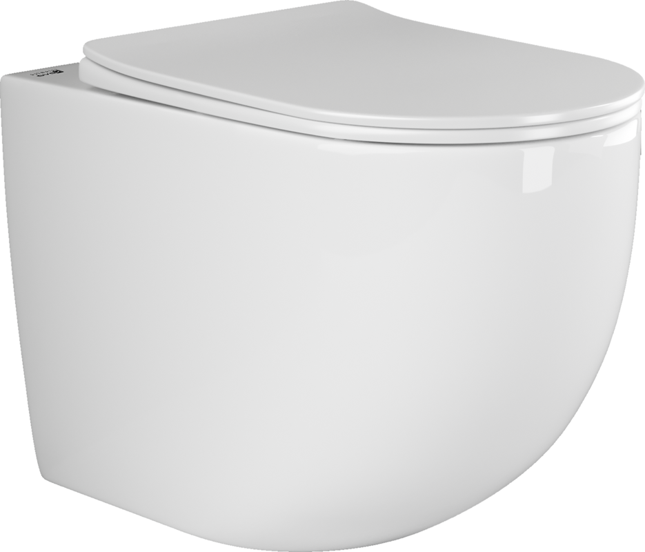 Унитаз приставной Ceramica Nova Mia CN1810 белый