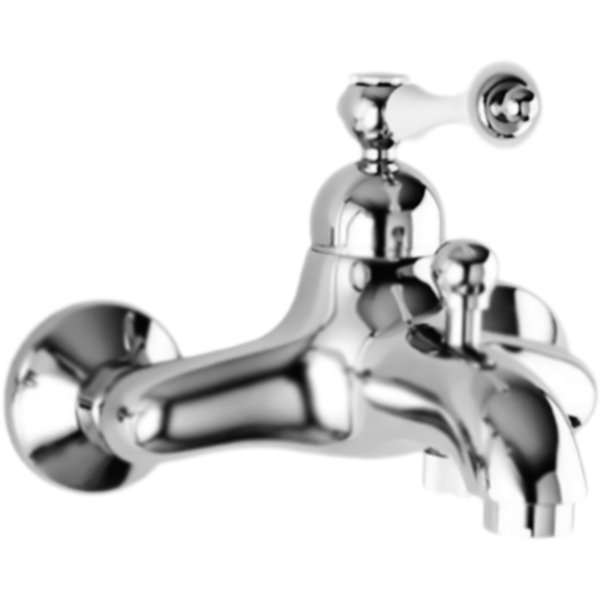 Смеситель для ванны Cezares Margot MARGOT-VM-01-Bi Хром/белый