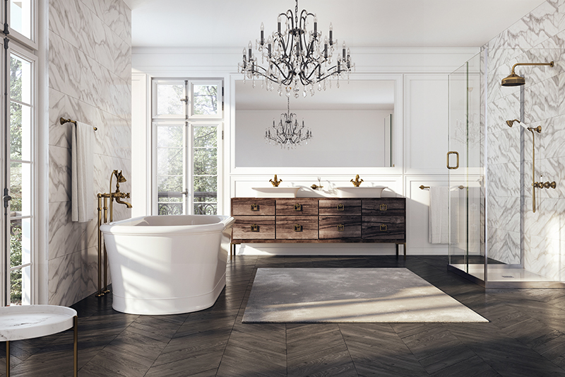 Держатель для полотенец Webert Ottocento 41 AM500501 Хром