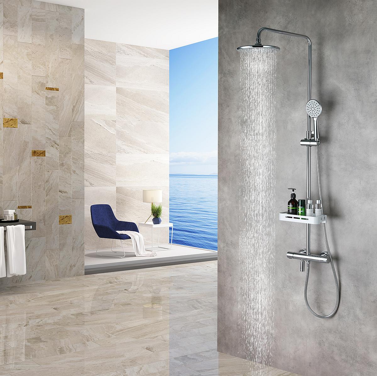 Душевая стойка Lemark Yeti LM7010C хром