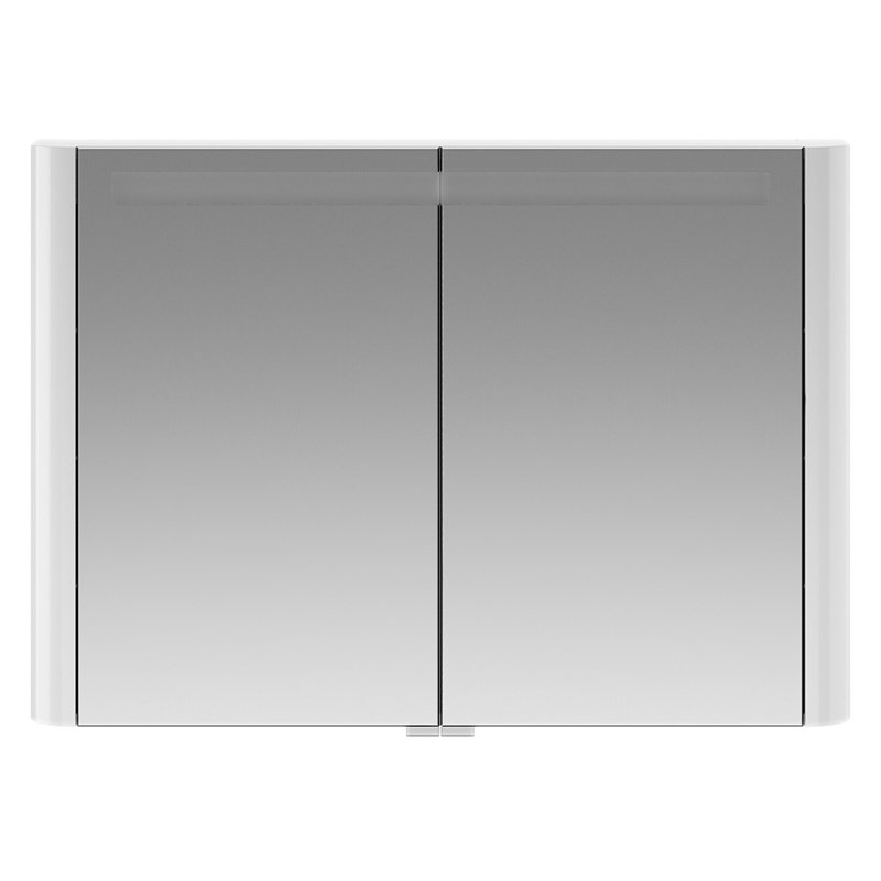 Зеркальный шкаф AM PM Sensation 100 белый глянцевый