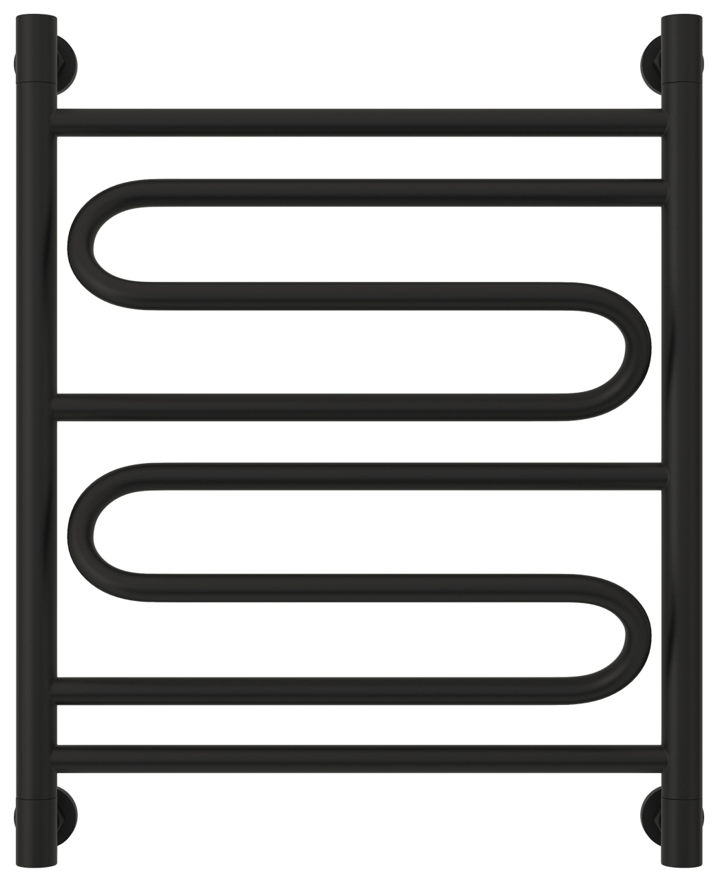 Полотенцесушитель водяной Сунержа Элегия+ 60х50 черный матовый