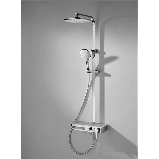 Душевая стойка Bravat Meissen F6277312CP-A-ENG хром