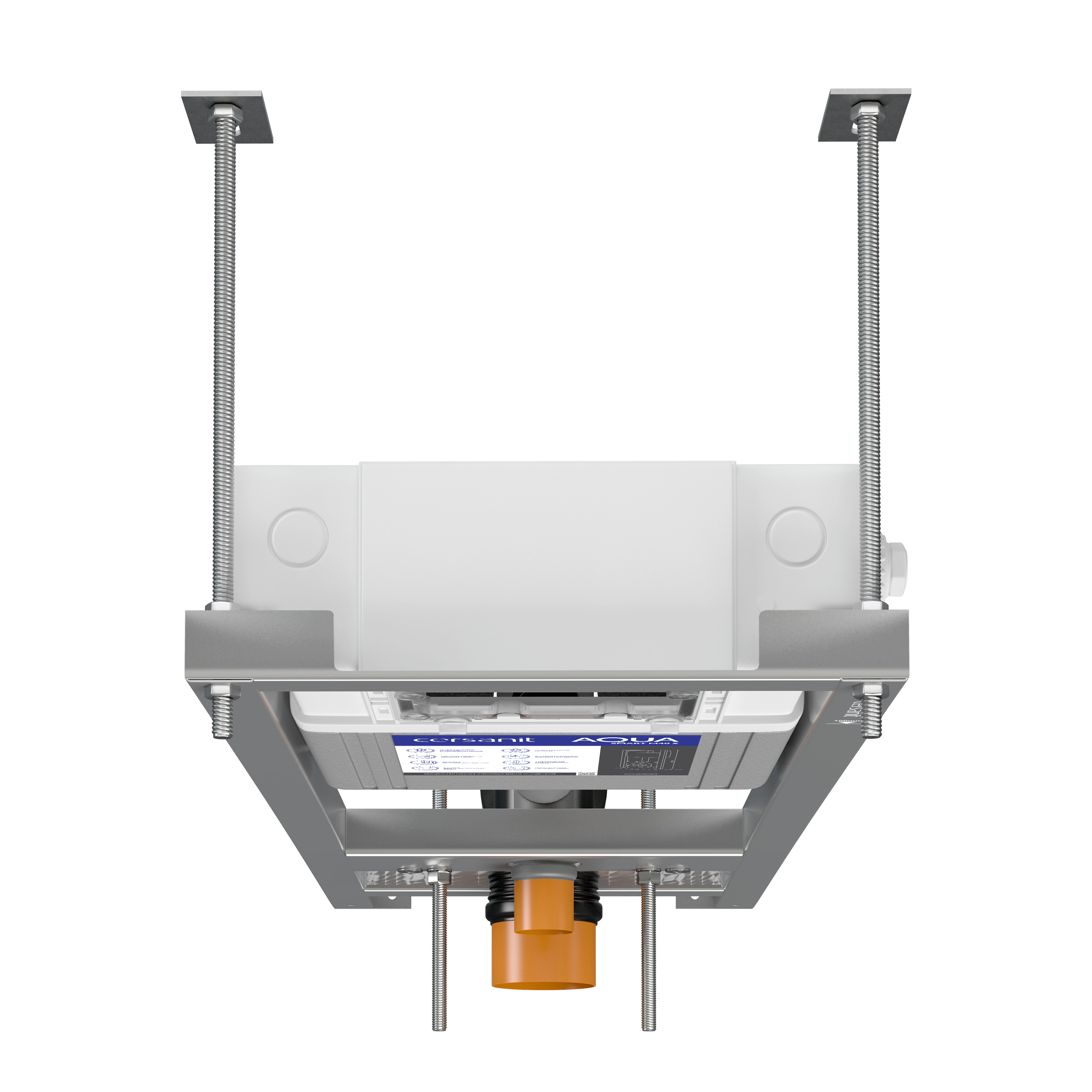  Инсталляция Cersanit AQUA SMART М 40Z для унитаза механическая оцинкованная