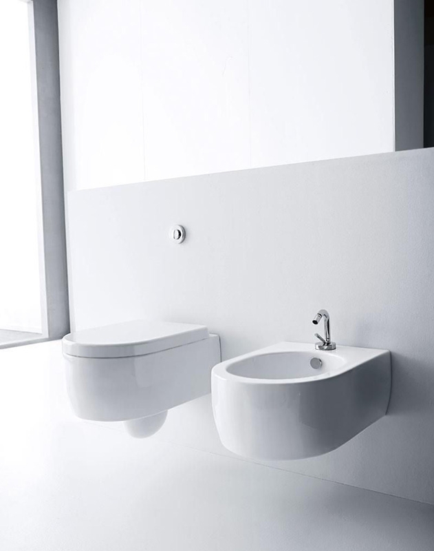 Унитаз Kerasan Flo 3115 подвесной без сиденья