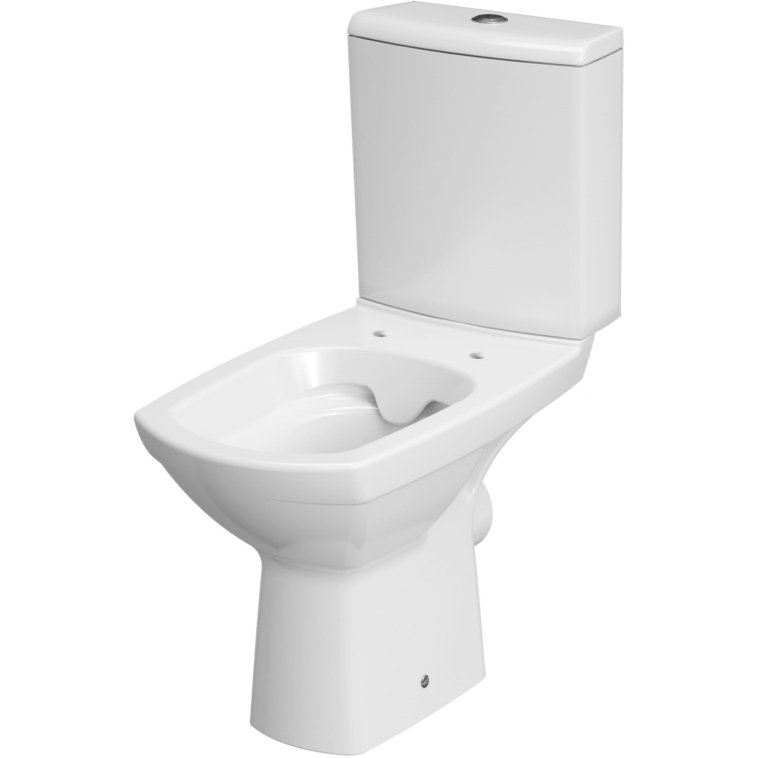 Унитаз напольный Cersanit Carina S-KO-CAR011-3/5-COn-S-DL-w белый, с бачком и сиденьем микролифт