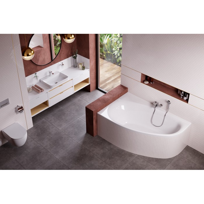 Ванна акриловая EXCELLENT Kameleon 170x110 (лев.)