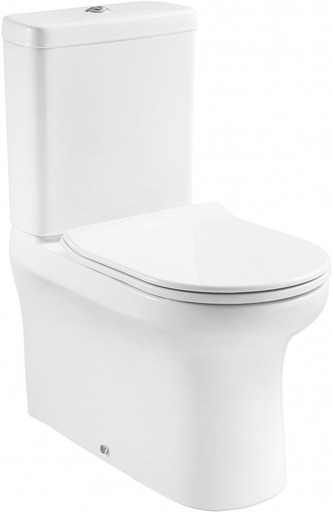 Унитаз-компакт Creo Ceramique Archi AR1002R+RE1001T(UF3010)+AR1003 белый