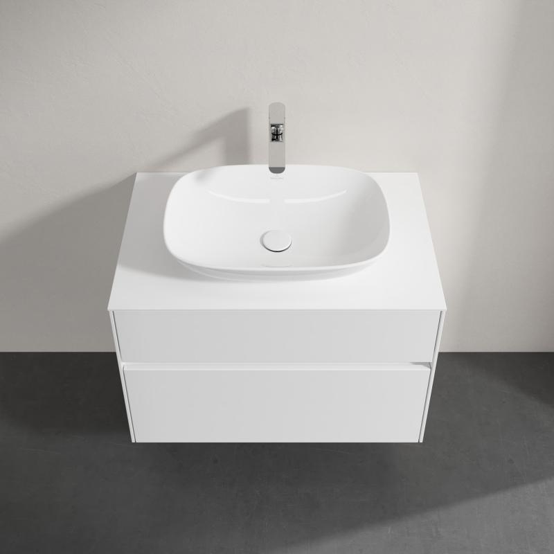 Раковина накладная 56см Villeroy & Boch Loop & Friends 4A490001 белый