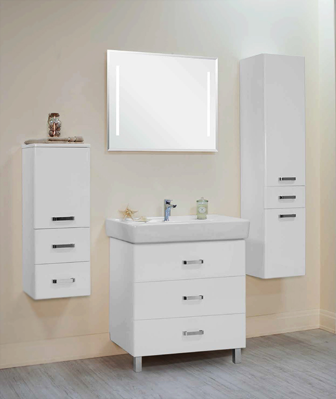 Тумба для комплекта Акватон Америна М 80 белая