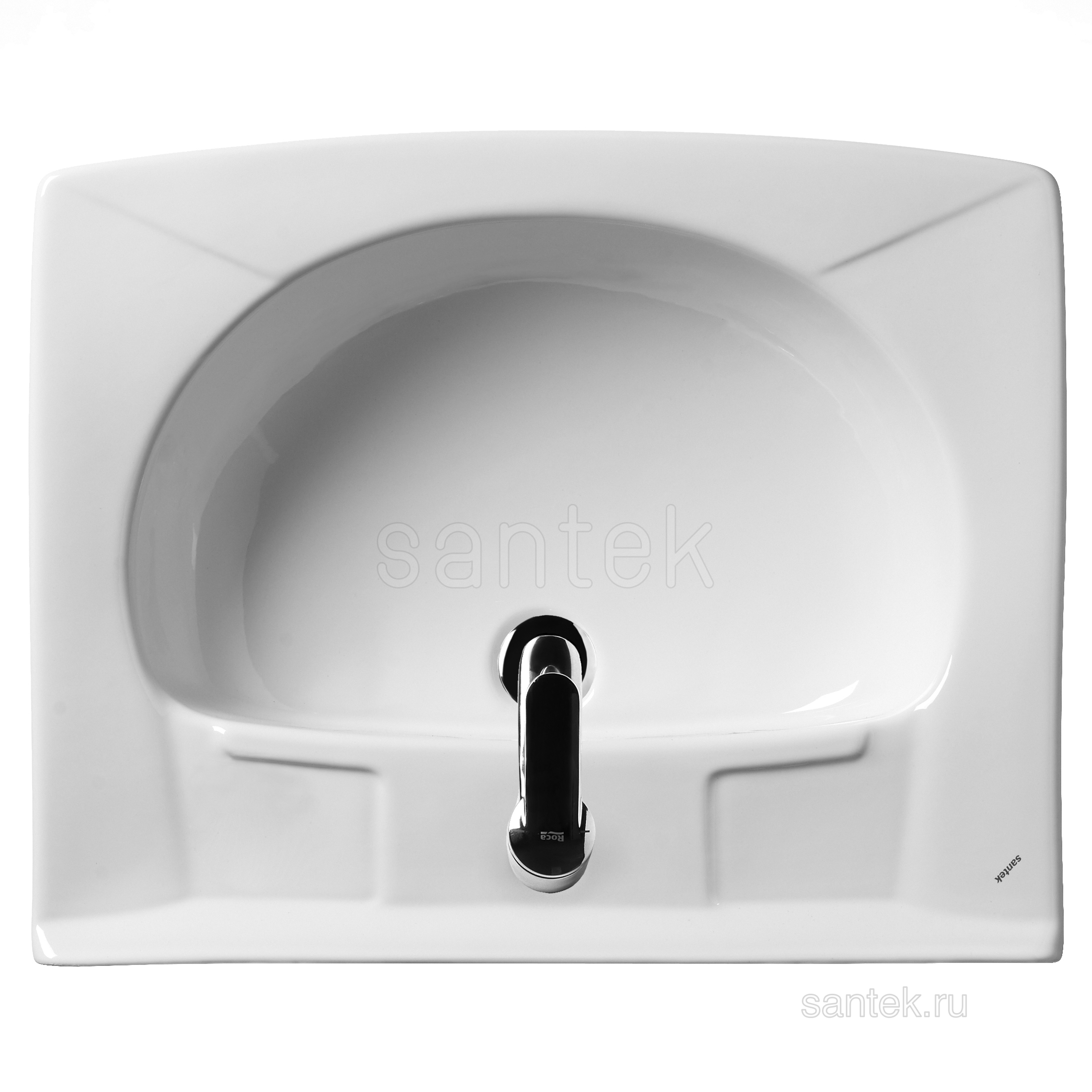 Раковина Santek Пилот 50 отверстие под смеситель 1WH301970