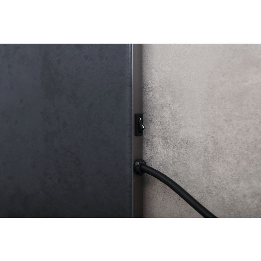 Полотенцесушитель электрический Black&White N-388GM 89.9х40 черный матовый