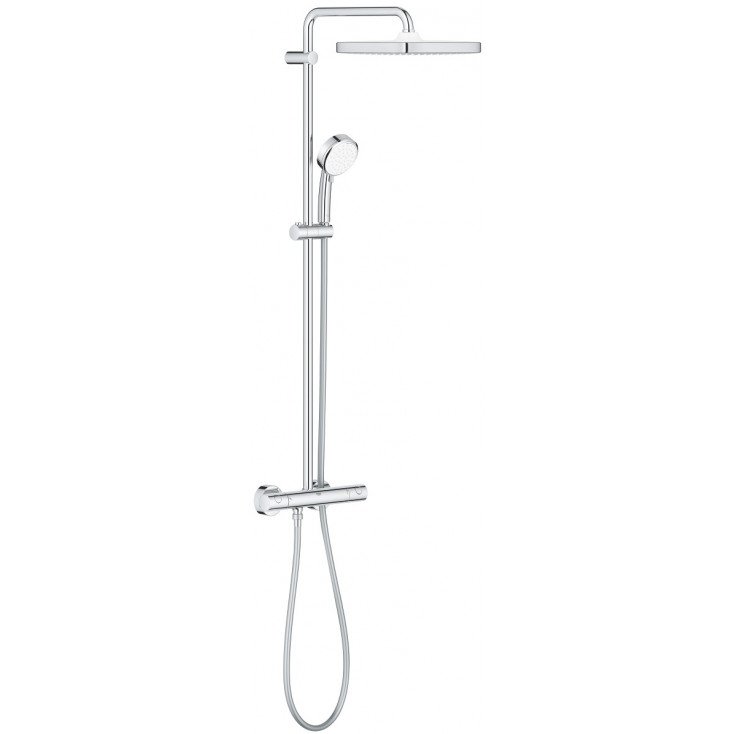 Душевая стойка Grohe New Tempesta Cosmopolitan System 26689000 хром