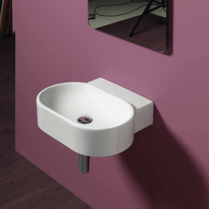 Раковина Simas Flow FL 17 без отверстия под смеситель