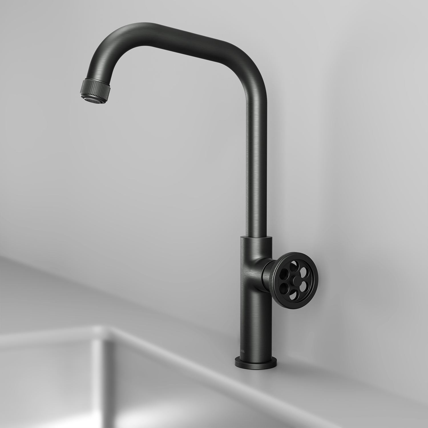 Смеситель для кухни IDDIS Grange GRAGM00i05 графит матовый