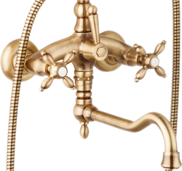 Смеситель для ванны Cezares Atlantis Nostalgia ATLANTIS-NOSTALGIA-VDF2 Бронза