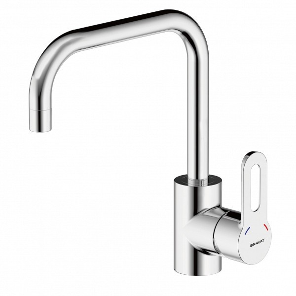 Смеситель для кухни Bravat Stream-D F737163C-1 хром