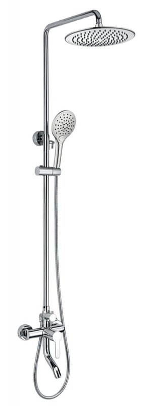 Душевая стойка Bravat Stream F6334368CP-A-RUS хром