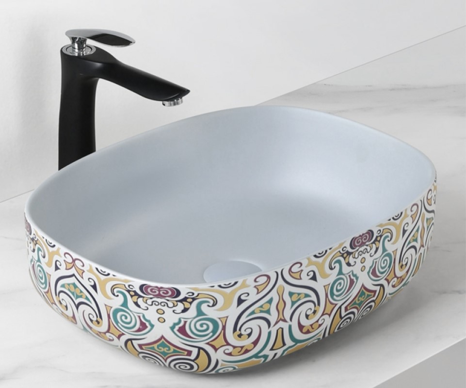 Раковина чаша Bronze de Luxe MURANO 4035, разноцветная