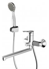 Смеситель для ванны Bravat Eco-D F693158C-LB Хром