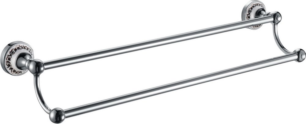 Держатель для полотенец Fixsen Bogema FX-78502 Хром Белый