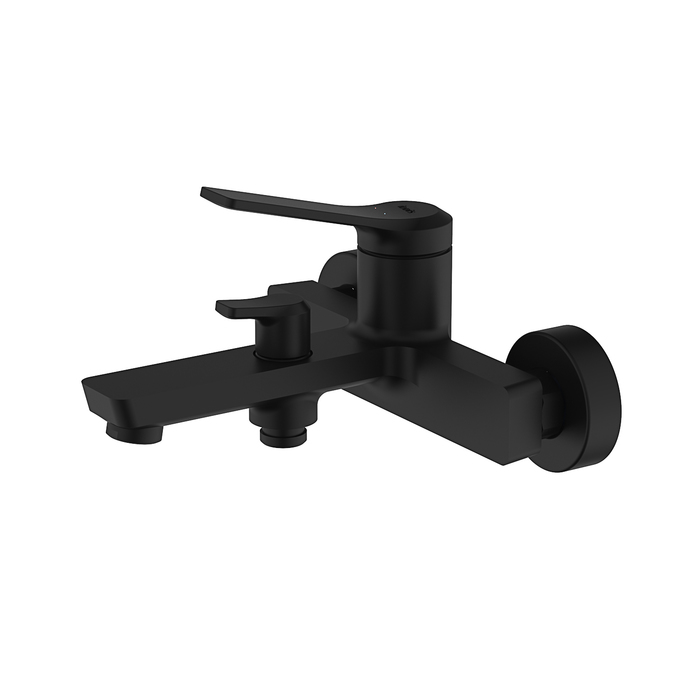 Смеситель для ванны IDDIS Parker PARBL02i02WA черный матовый