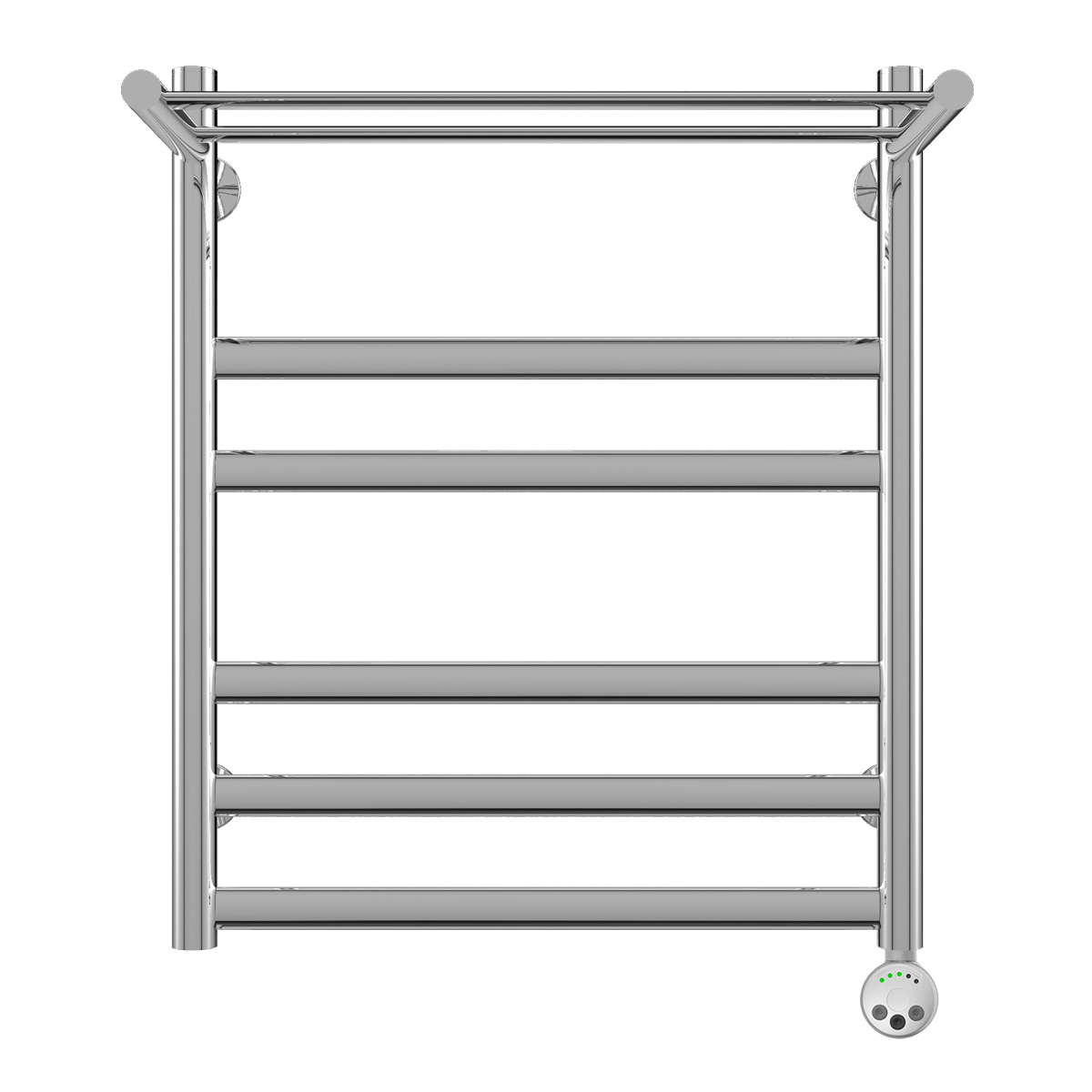 Полотенцесушитель электрический Terminus Хендрикс П6 500x596, ТЭН HT-1 300W, левый/правый