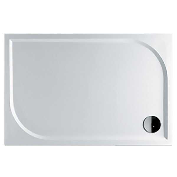 Душевой поддон из искусственного камня Riho Kolping DB34 90x120x3 Белый с противоскользящим покрытием