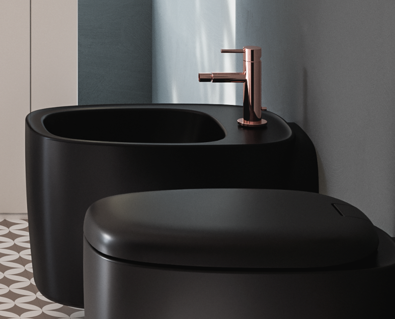 Смеситель для биде Vitra Origin A4255926 медь