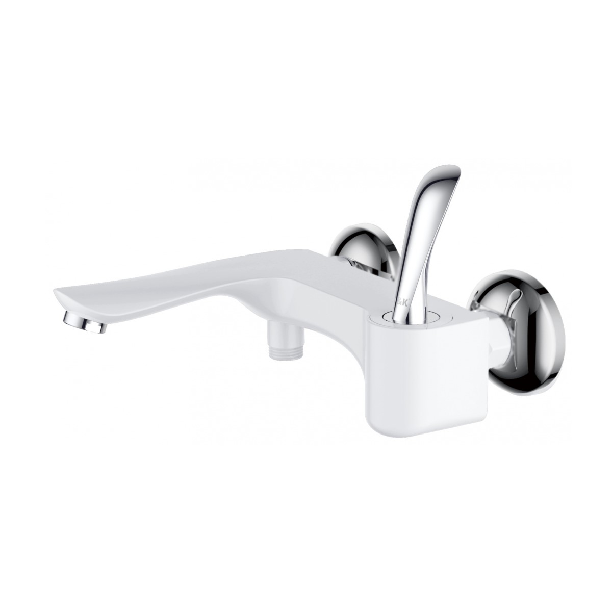 Смеситель для ванны D&K Venice DA1033256, белый