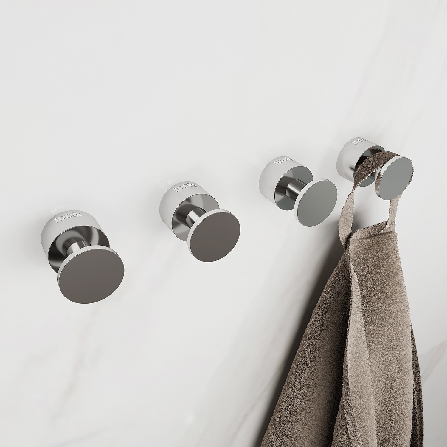 Крючок IDDIS Optima Home HOK4SC0i41 хром