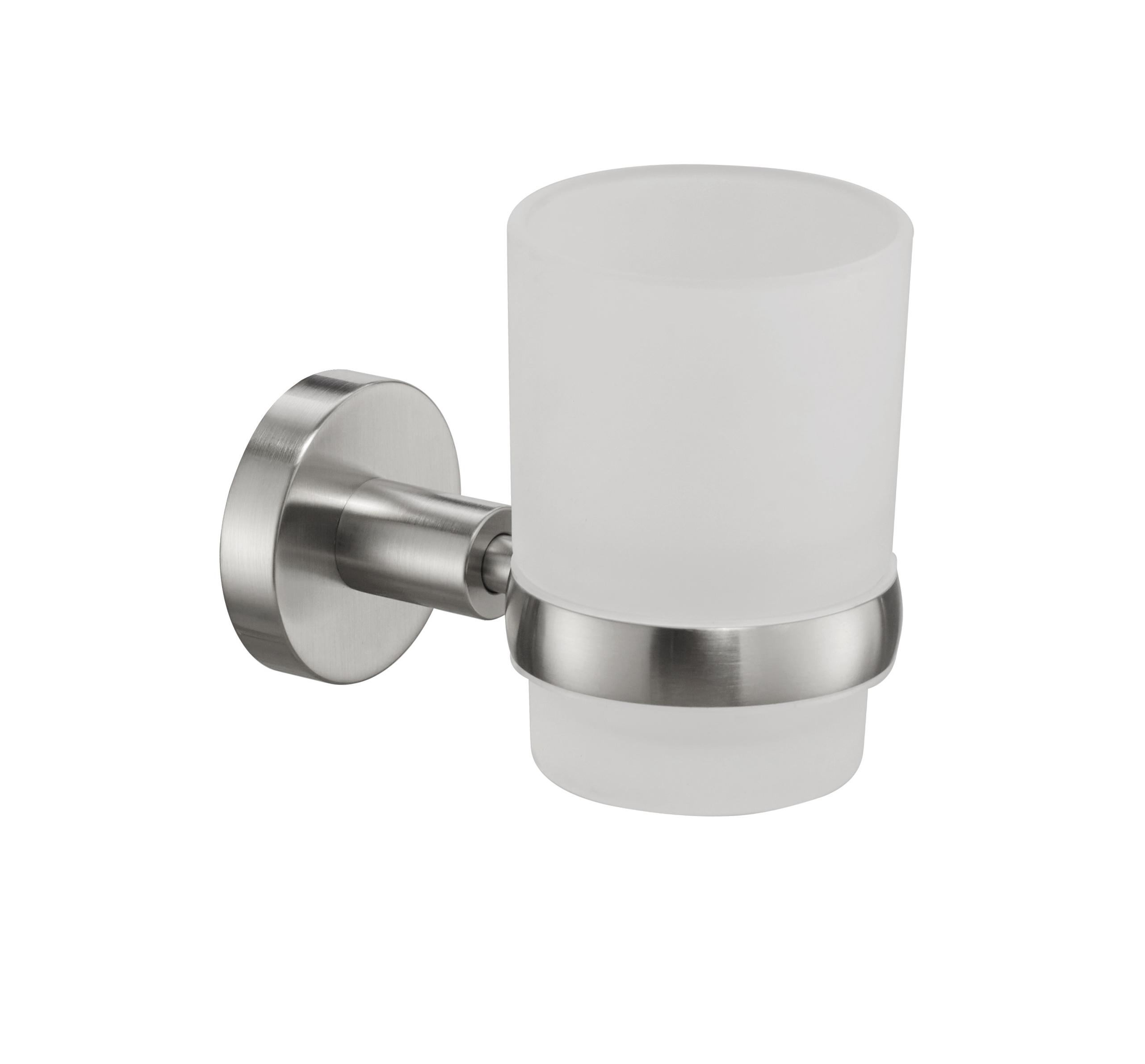 Стакан для ванны подвесной Benesque Lumiere 70010702 никель брашированный